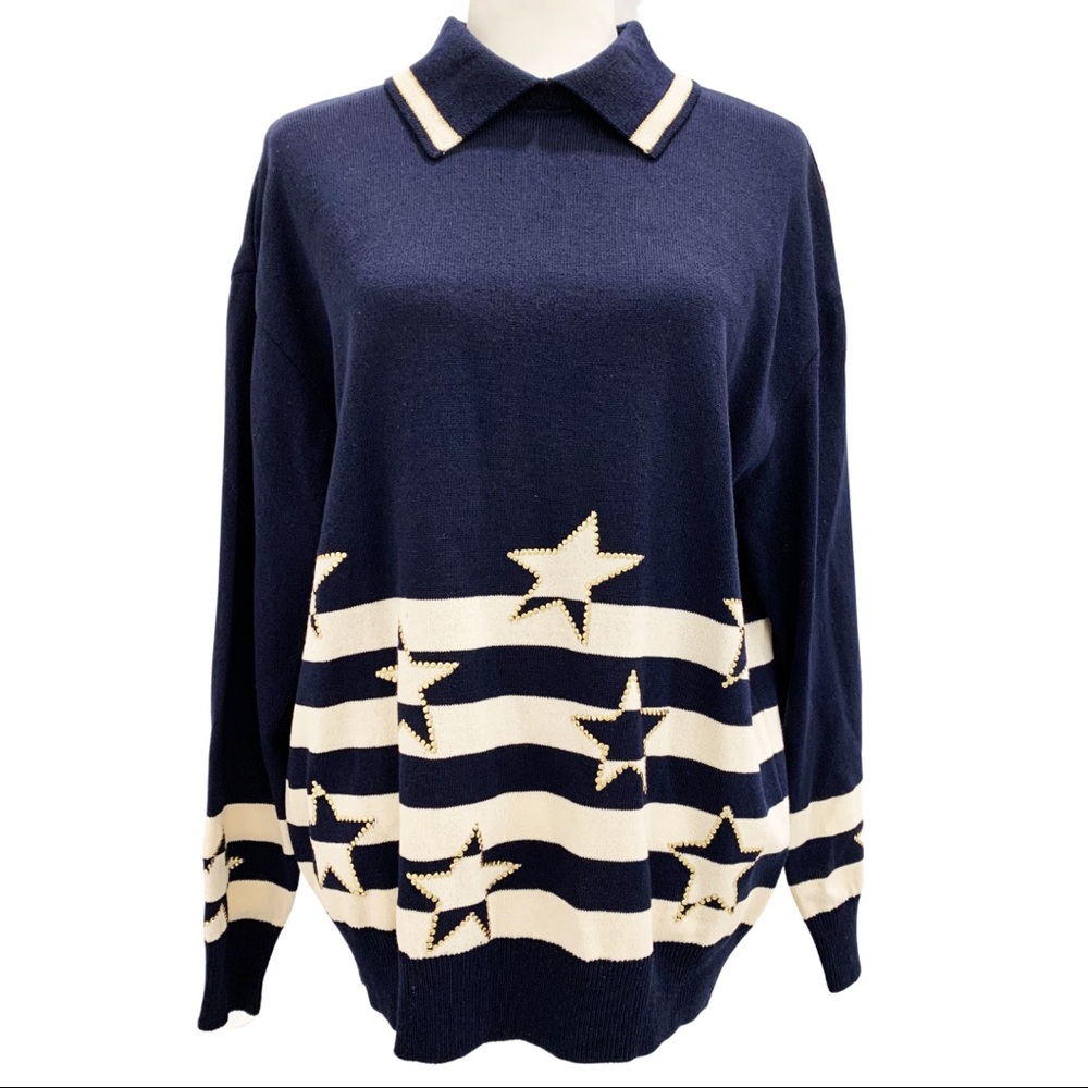 St. John Collection Santana Knit Casual Sweater